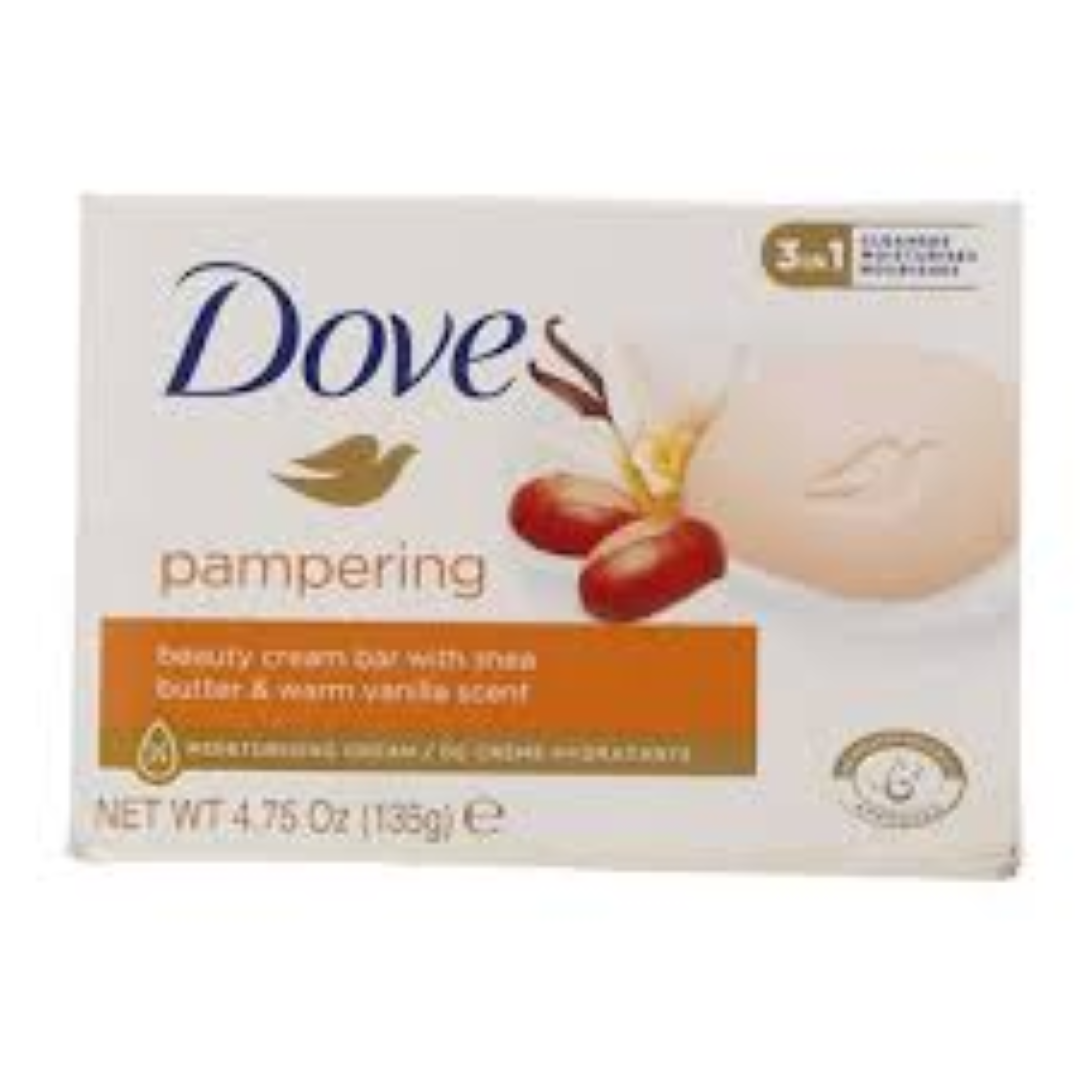 DOVE BEAUTY CREAM BAR PAMPERING 135G 3+1